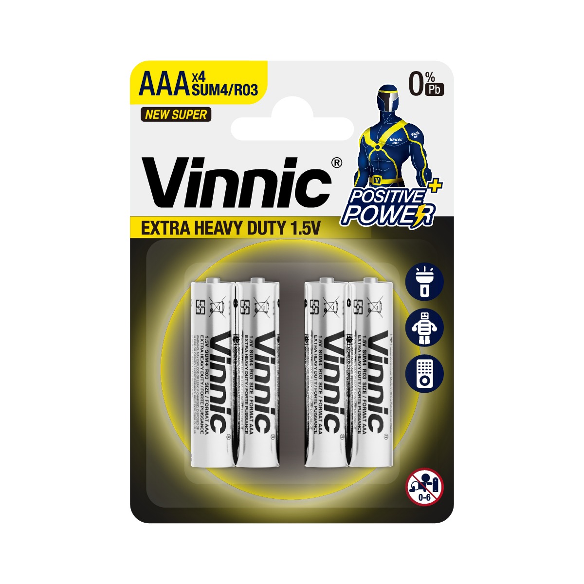 0%鉛氯化鋅電池 Super